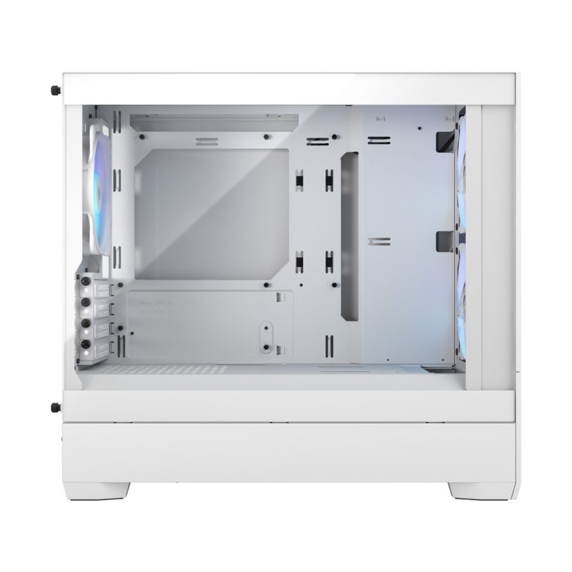 Fractal Design | Pop Mini Air RGB | Side window | White TG Clear Tint | mATX, Mini ITX | ATX - Image 3