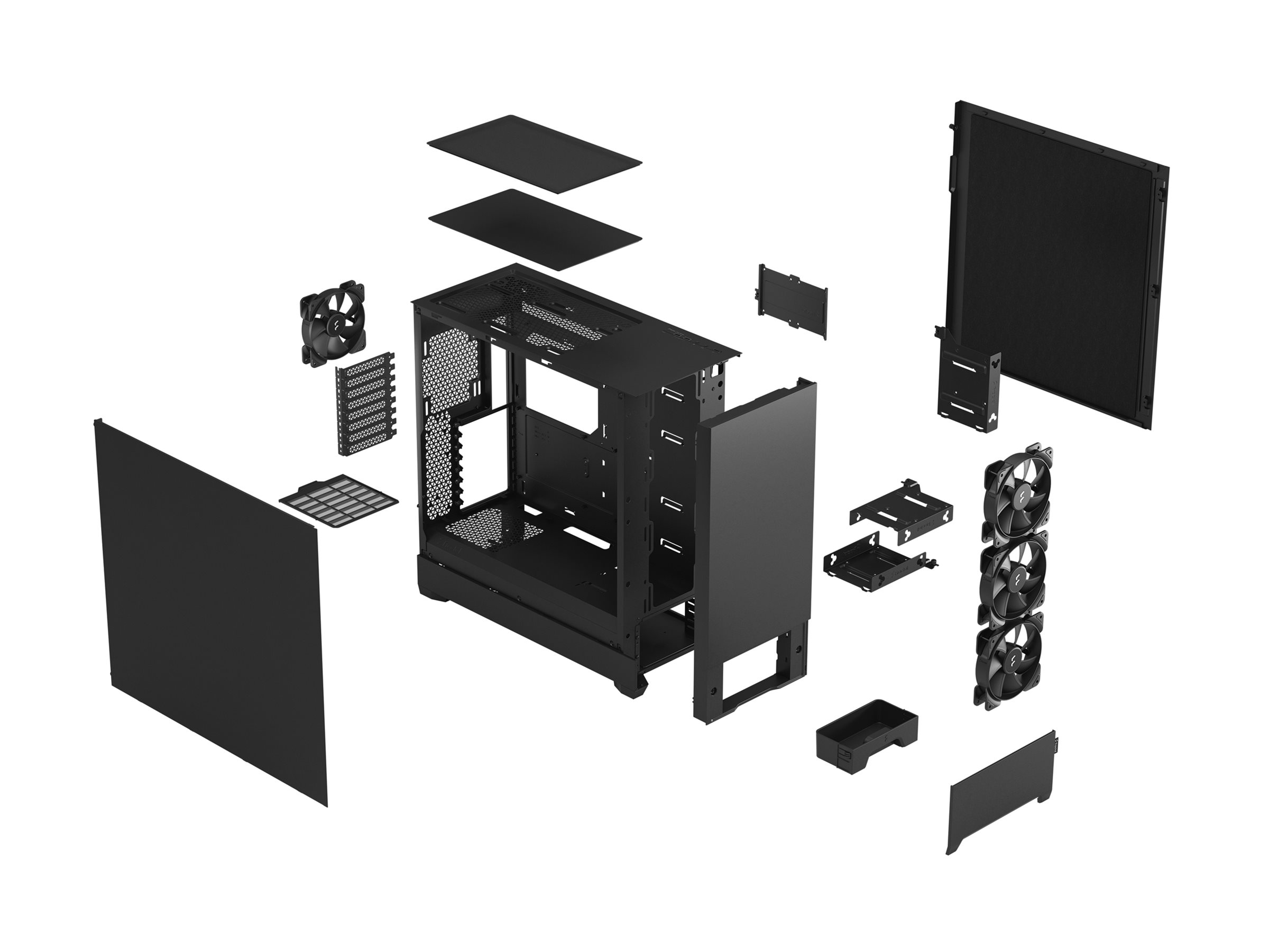Fractal Design | Pop XL | Side window | Black Solid | E-ATX up to 280 mm, ATX , mATX, Mini ITX | ATX - Image 20