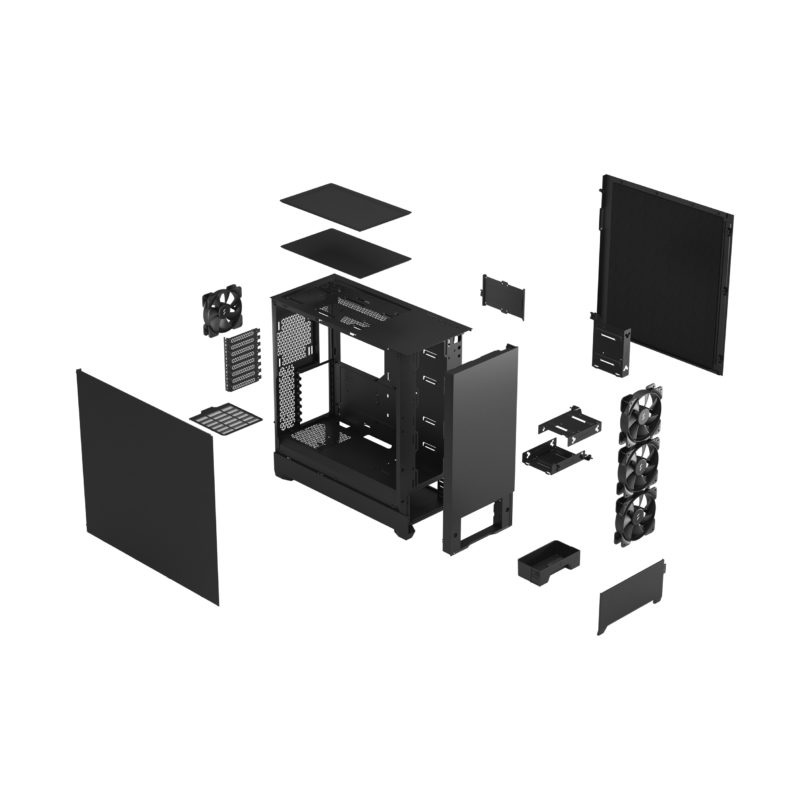 Fractal Design | Pop XL | Side window | Black Solid | E-ATX up to 280 mm, ATX , mATX, Mini ITX | ATX - Image 23