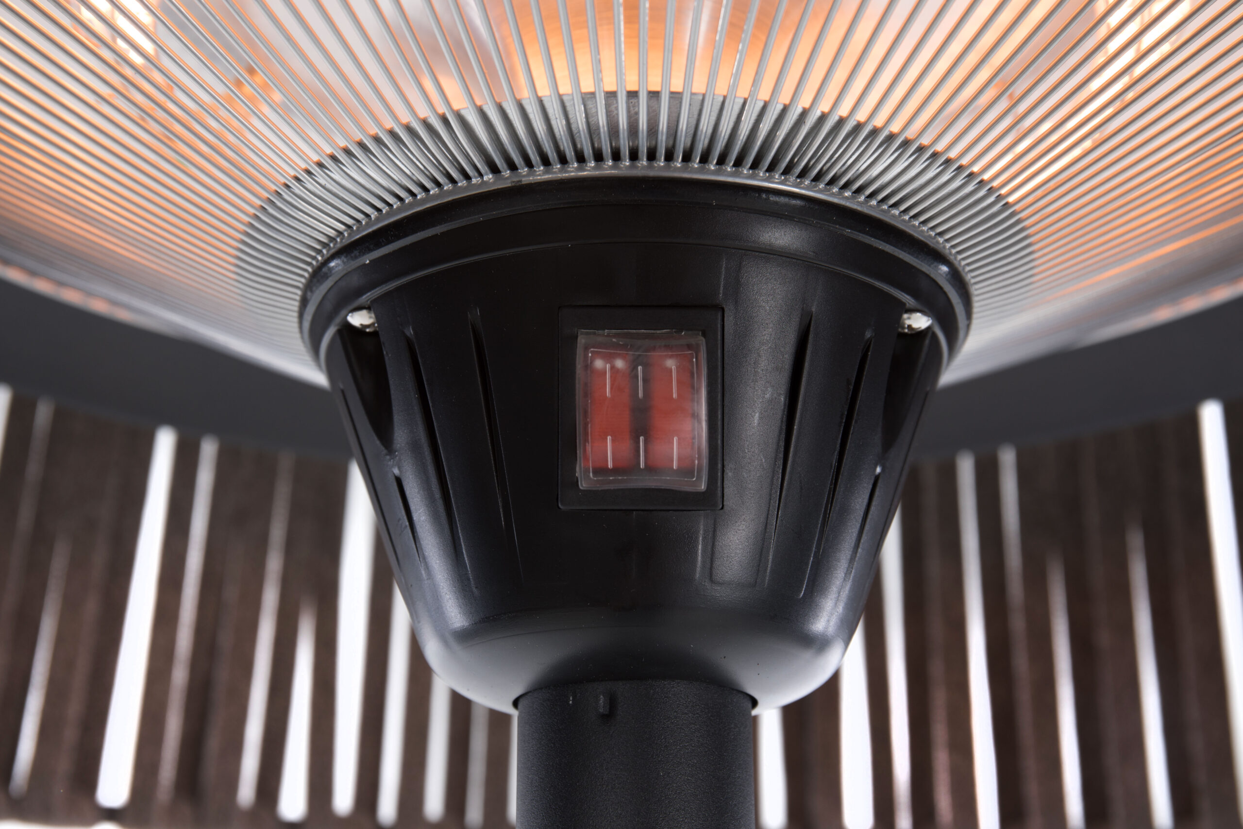 SUNRED | Heater | ARTIX M-SO BROWN, Corda Bright Standing | Infrared | 2100 W | Brown | IP44 - Image 5