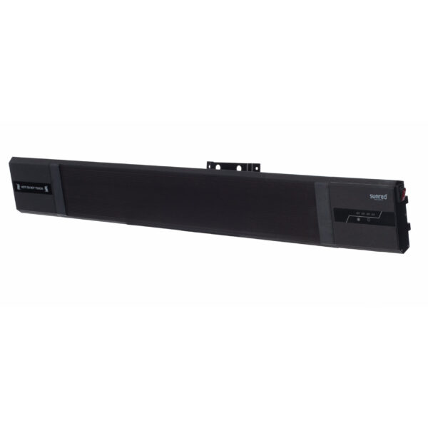 SUNRED | Heater | NER-2400, Nero Wall/Hanging | Infrared | 2400 W | Black | IP55