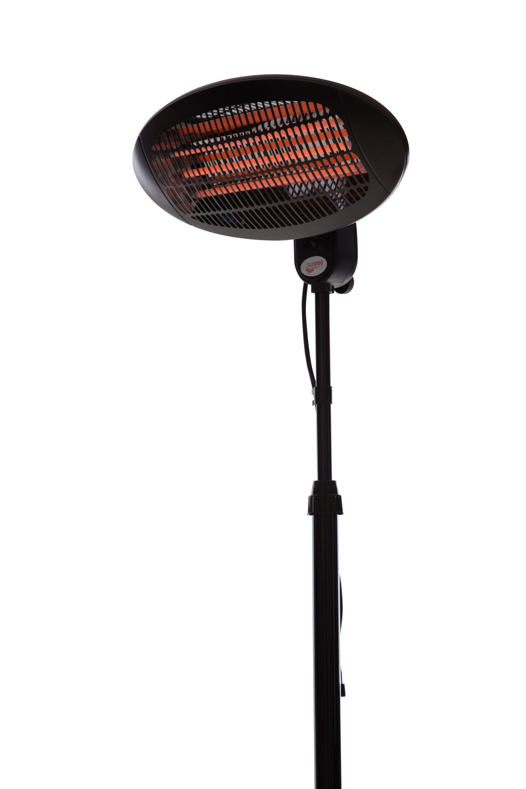 SUNRED | Heater | SMQ2000A, Elekra Quartz Standing | Infrared | 2000 W | Black | IP34 - Image 2