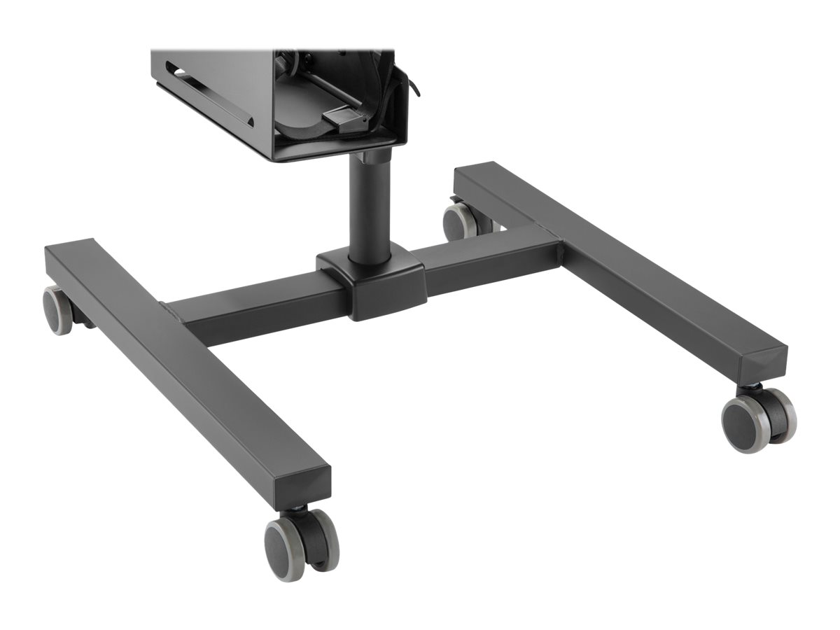 Digitus | Mobile workstation with individual height adjustment | DA-90374 | Monitor Mount, PC Holder | 17-32 " | Black - Image 12