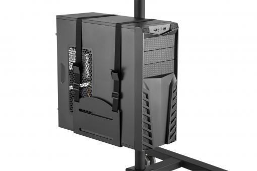 Digitus | Mobile workstation with individual height adjustment | DA-90374 | Monitor Mount, PC Holder | 17-32 " | Black - Image 15