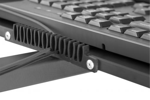 Digitus | Mobile workstation with individual height adjustment | DA-90374 | Monitor Mount, PC Holder | 17-32 " | Black - Image 21