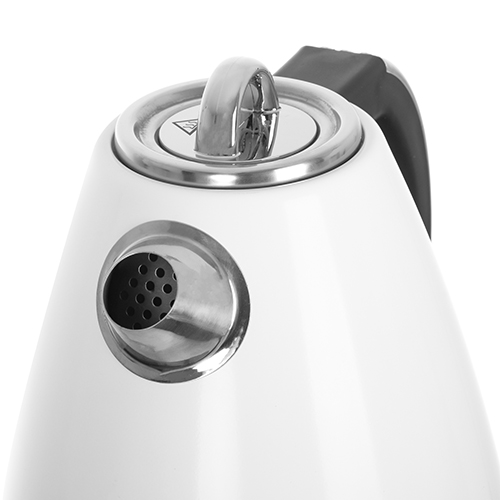 Adler | Kettle | AD 1343 | Electric | 2200 W | 1.5 L | Stainless steel | 360° rotational base | White - Image 5