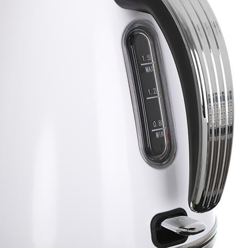 Adler | Kettle | AD 1343 | Electric | 2200 W | 1.5 L | Stainless steel | 360° rotational base | White - Image 6