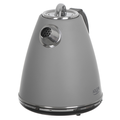 Adler | Kettle | AD 1343g | Electric | 2200 W | 1.5 L | Stainless steel | 360° rotational base | Grey - Image 3