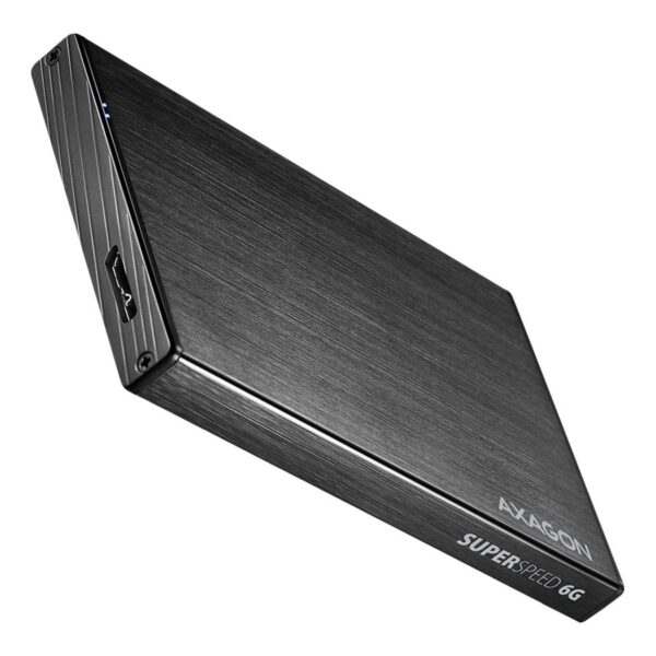 AXAGON | A compact aluminum USB 3.2 Gen 1 - SATA 6G external box designed for 2.5" SSD/HDD | EE25-XA6