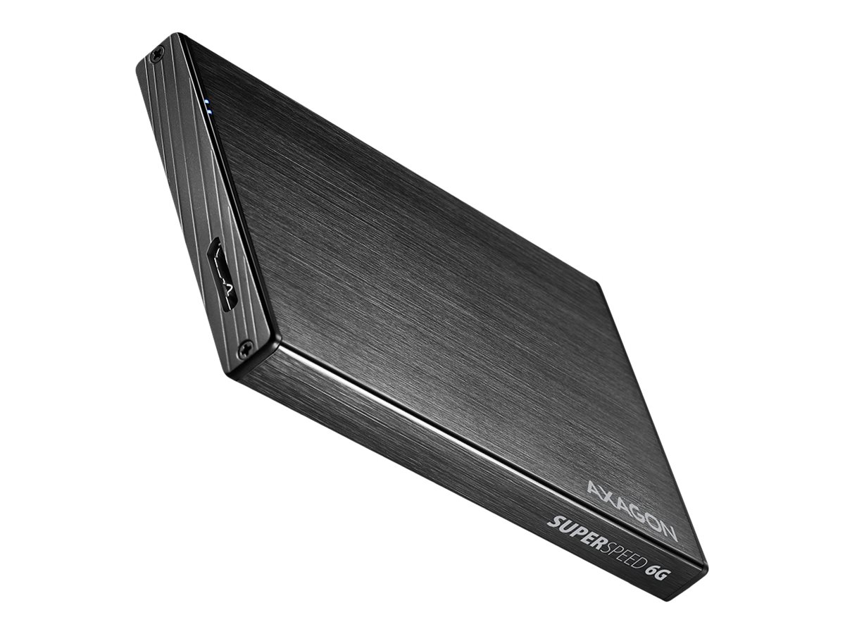 AXAGON | A compact aluminum USB 3.2 Gen 1 - SATA 6G external box designed for 2.5" SSD/HDD | EE25-XA6