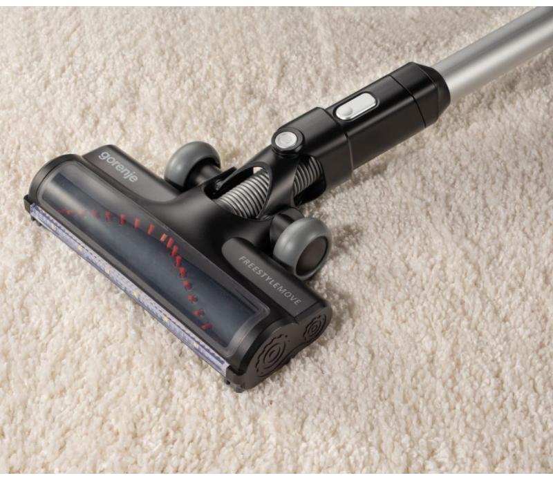 Gorenje | Vacuum cleaner Handstick 2in1 | SVC252FMBK | Cordless operating | Handstick and Handheld | 35 W | 25.2 V | Operating time (max) 45 min | Black | Warranty 24 month(s) | Battery warranty 12 month(s) - Image 9