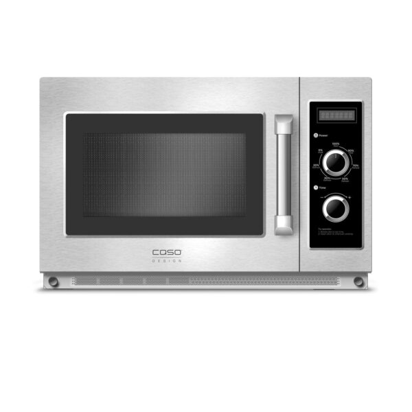 Caso | Ceramic Microwave Oven | C2100M | Free standing | 34 L | 2100 W | Stainless steel/Black