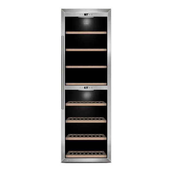 Caso | Wine Cooler | WineComfort 1800 Smart | Energy efficiency class G | Free standing | Bottles capacity 180 | Stainless steel