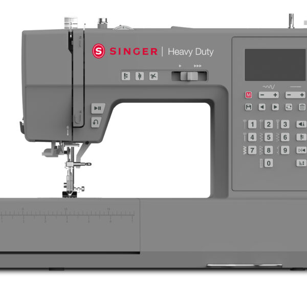 Singer | Computerized Sewing Machine | HD6800C Heavy Duty | Number of stitches 586 | Number of buttonholes 9 | Grey