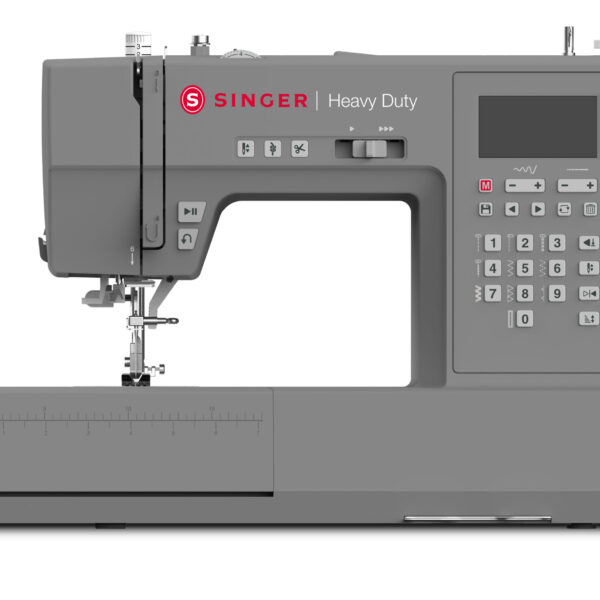 Singer | Computerized Sewing Machine | HD6805C Heavy Duty | Number of stitches 586 | Number of buttonholes 9 | Grey