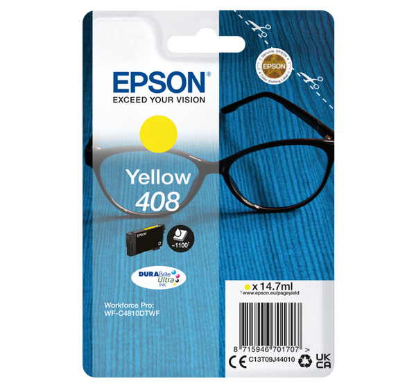 Epson DURABrite Ultra 408L | Ink cartrige | Yellow