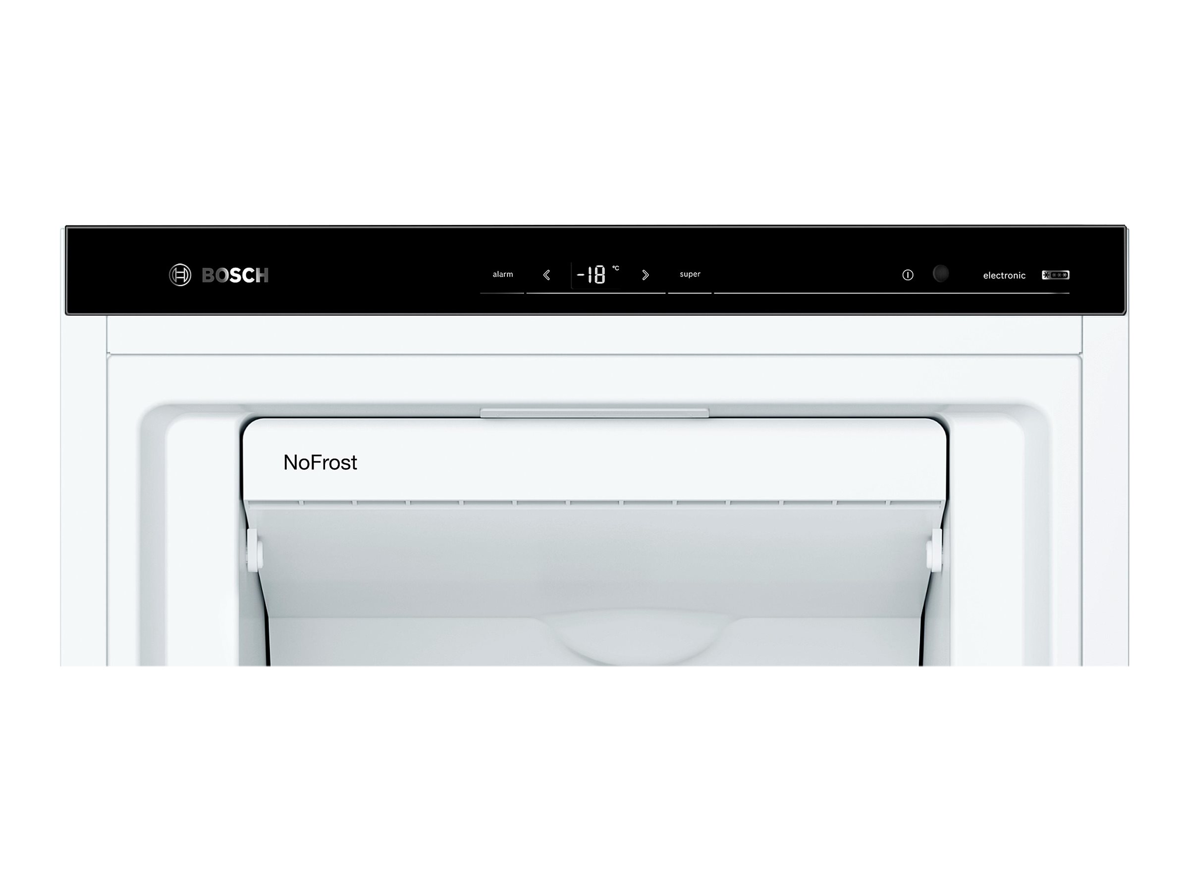 Bosch | Freezer | GSN58AWDP Serie 6 | Energy efficiency class D | Upright | Free standing | Height 191 cm | Total net capacity 366 L | No Frost system | White - Image 6