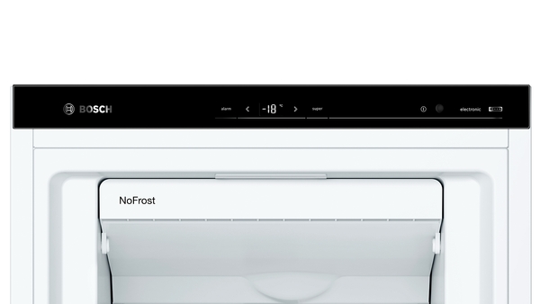 Bosch | Freezer | GSN58AWDP Serie 6 | Energy efficiency class D | Upright | Free standing | Height 191 cm | Total net capacity 366 L | No Frost system | White - Image 7