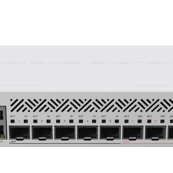 Cloud Router Switch | CRS310-1G-5S-4S+IN | No Wi-Fi | 10/100/1000 Mbit/s | Ethernet LAN (RJ-45) ports 1 | Mesh Support No | MU-MiMO No | No mobile broadband