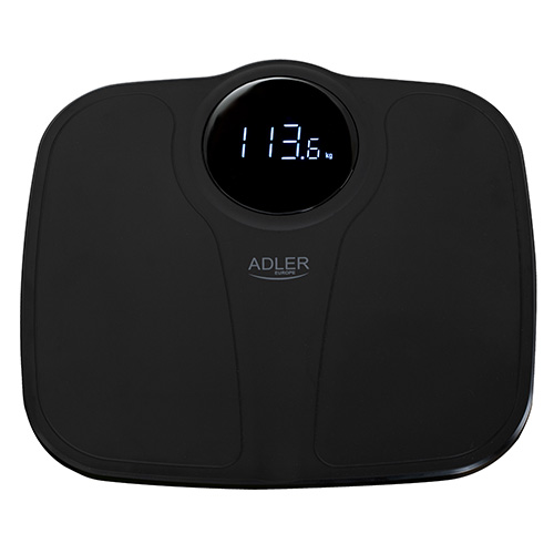 Adler | Bathroom Scale | AD 8172b | Maximum weight (capacity) 180 kg | Accuracy 100 g | Body Mass Index (BMI) measuring | Black - Image 3