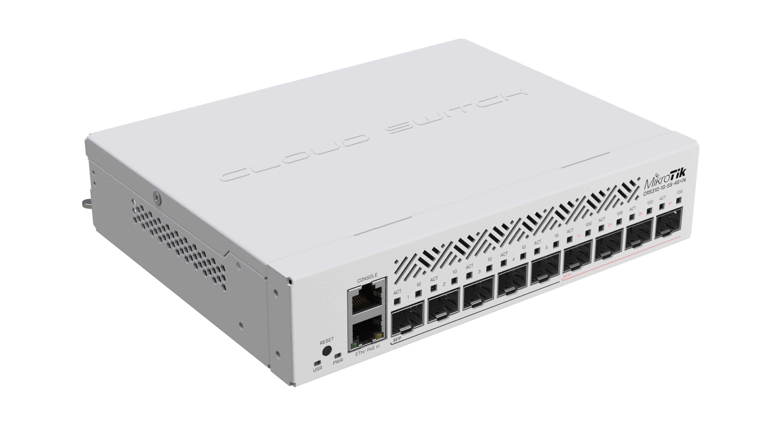 Cloud Router Switch | CRS310-1G-5S-4S+IN | No Wi-Fi | 10/100/1000 Mbit/s | Ethernet LAN (RJ-45) ports 1 | Mesh Support No | MU-MiMO No | No mobile broadband - Image 4