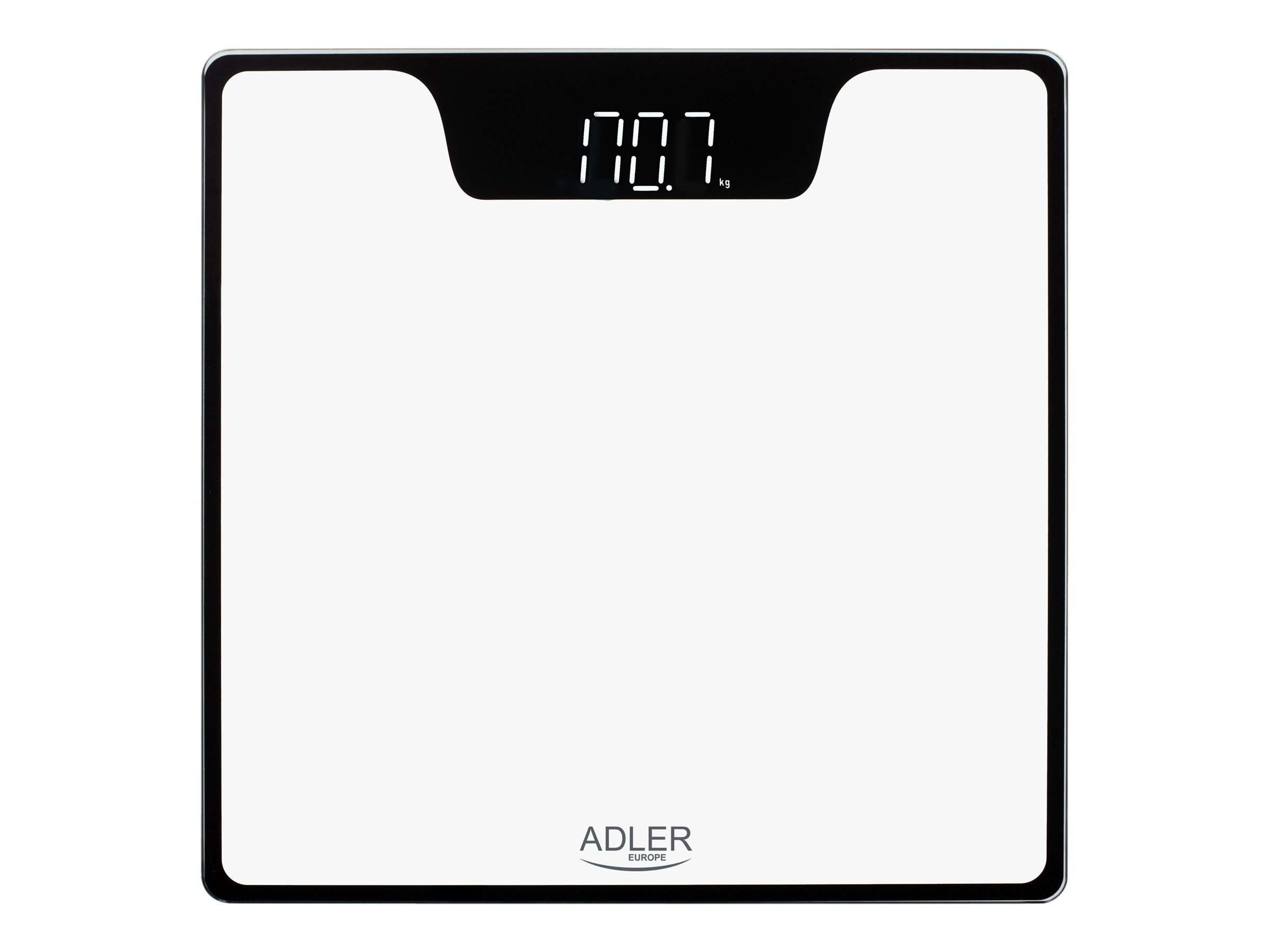 Adler | Bathroom Scale | AD 8174w | Maximum weight (capacity) 180 kg | Accuracy 100 g | White - Image 2