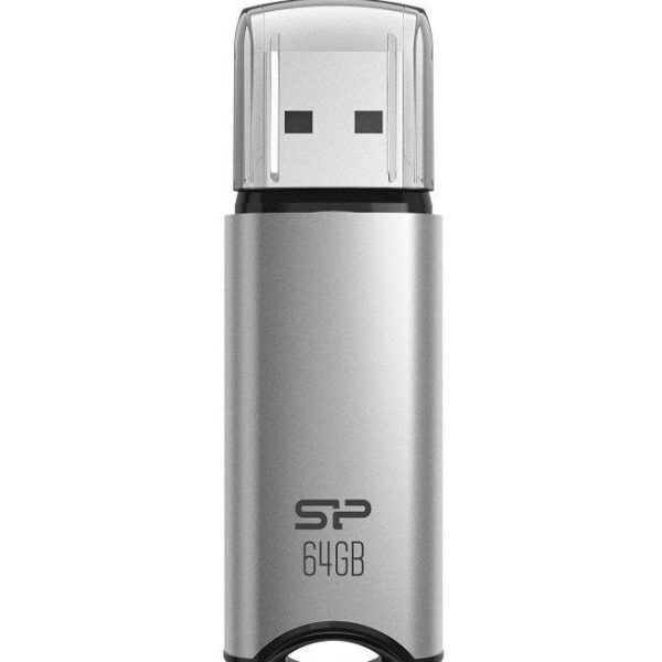Silicon Power | USB Flash Drive | Marvel Series M02 | 64 GB | Type-A USB 3.2 Gen 1 | Silver
