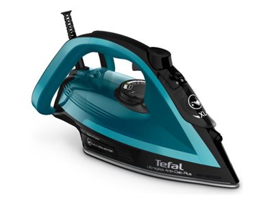 TEFAL | FV6832E0 | Steam Iron | 2800 W | Water tank capacity 270 ml | Continuous steam 50 g/min | Steam boost performance 260 g/min | Black/Blue - Image 2