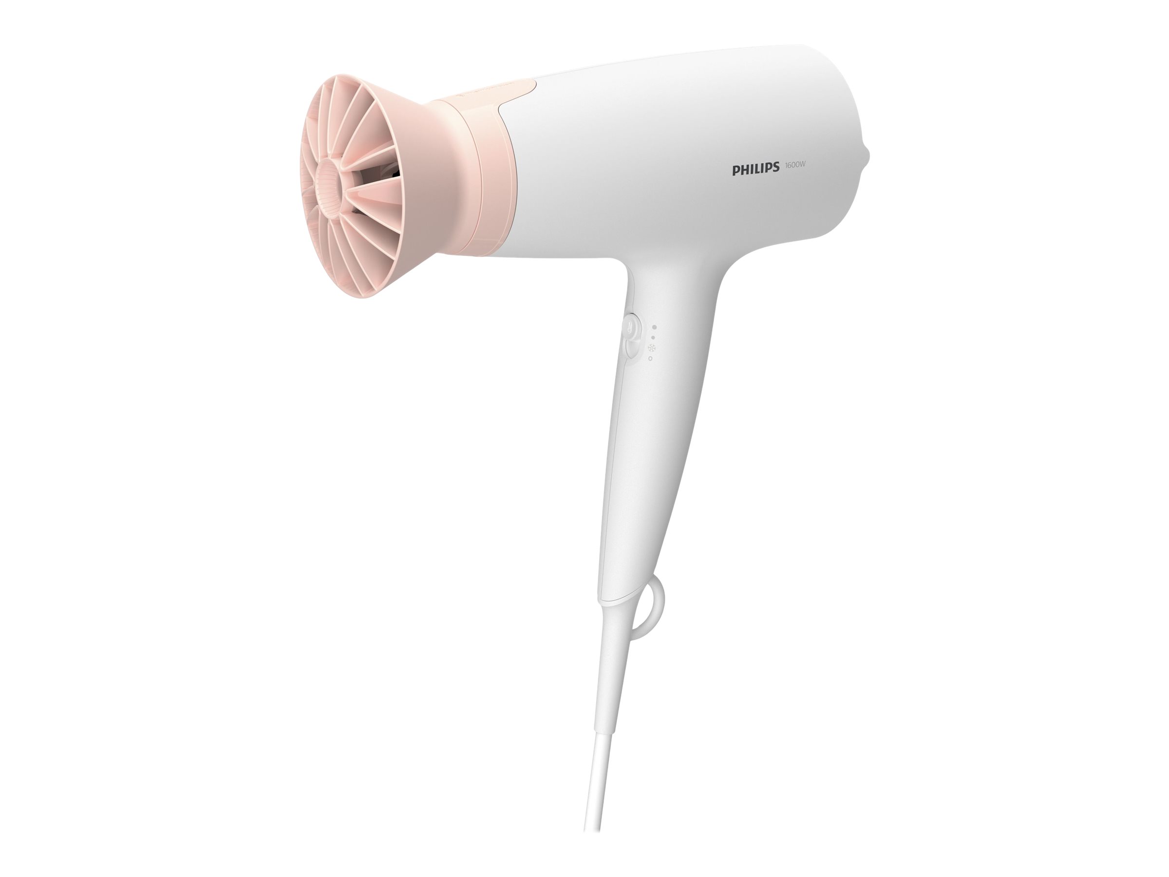 Philips | Hair Dryer | BHD300/00 3000 Series | 1600 W | White/Pink - Image 2