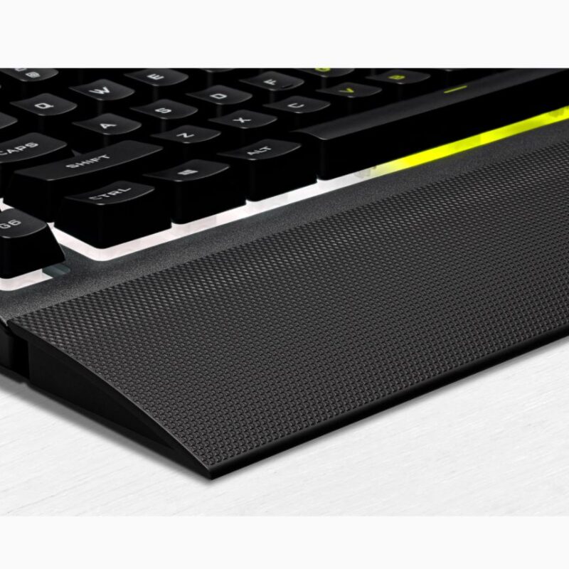 Corsair | Rubber Dome | Gaming Keyboard | K55 RGB PRO | Gaming keyboard | Wired | RGB LED light | US | Black - Image 2