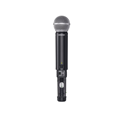 Shure | Wireless Dual Vocal System with two SM58 | BLX288E/SM58 | Black | Yes | Wireless connection - Image 3