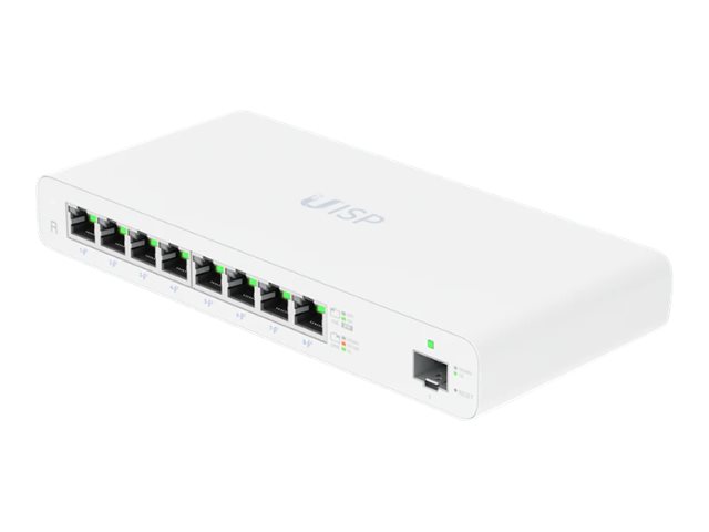 UISP Router | UISP-R | No Wi-Fi | 10/1001000 Mbit/s | Ethernet LAN (RJ-45) ports 8 | Mesh Support No | MU-MiMO No | No mobile broadband - Image 2