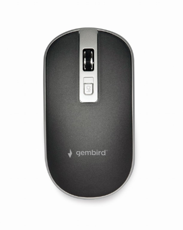 Gembird | Optical USB mouse | MUS-4B-06-BS | Optical mouse | Black/Silver - Image 4