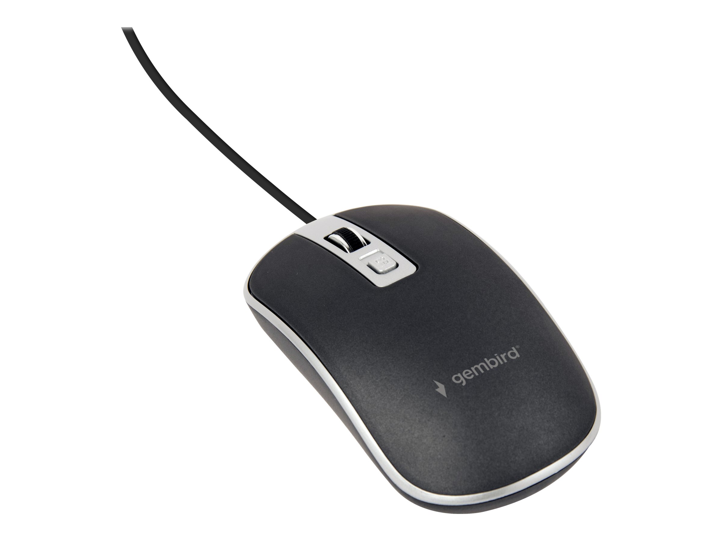 Gembird | Optical USB mouse | MUS-4B-06-BS | Optical mouse | Black/Silver - Image 5