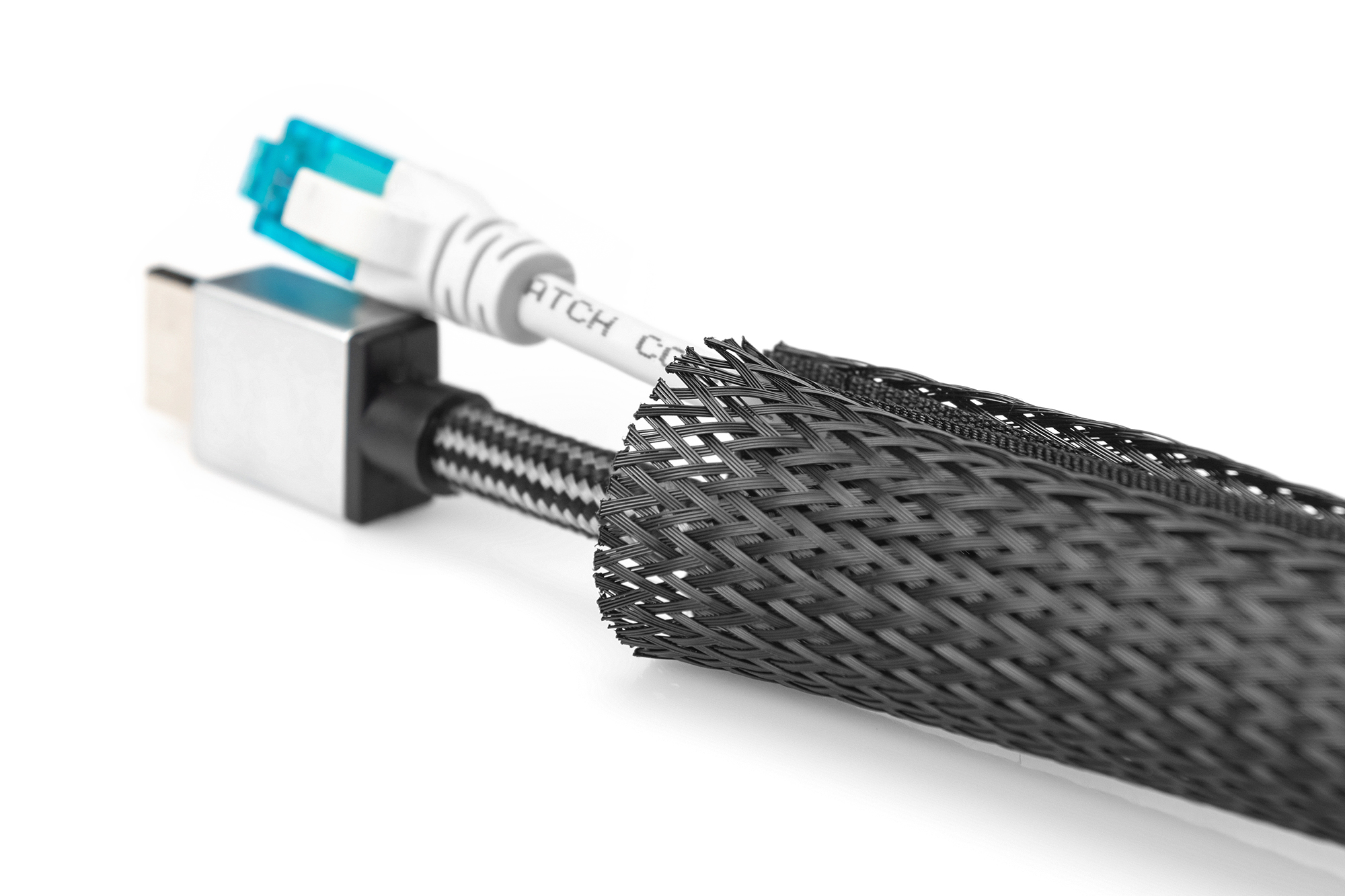 Digitus | Flexible Cable Tube with Hook and Loop Fastener Cable Sock | DA-90507 - Image 7