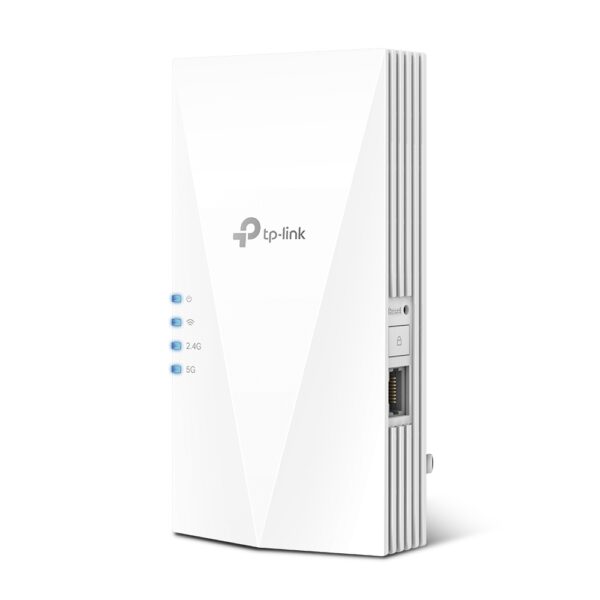 TP-LINK | AX3000 Mesh WiFi 6 Extender | RE700X | 802.11ax | Mesh Support Yes | 2402+574 Mbit/s | Ethernet LAN (RJ-45) ports 1 | No mobile broadband | MU-MiMO No | Antenna type 2xInternal