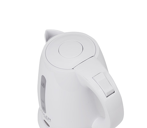 Adler | Kettle | AD 1272 | Electric | 1600 W | 1 L | Stainless steel/Polypropylene | 360° rotational base | White - Image 7