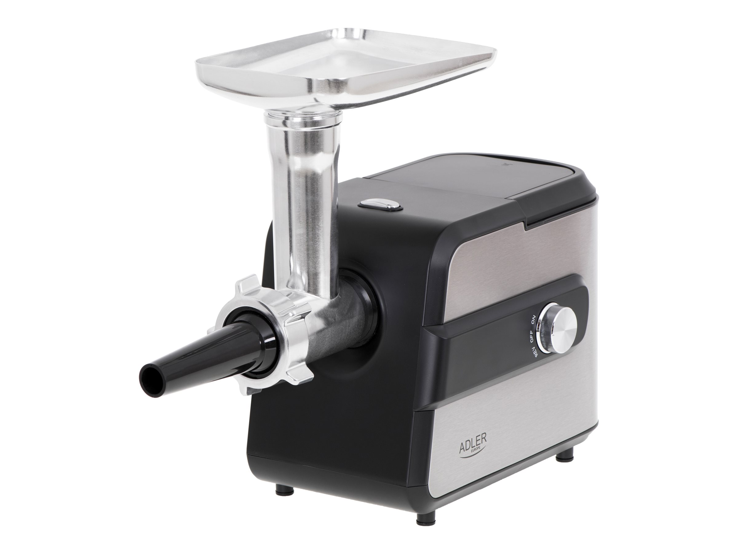Adler | Meat mincer with a shredder | AD 4813 | Silver/Black | 600 W | Number of speeds 2 | Throughput (kg/min) 1 - Image 2