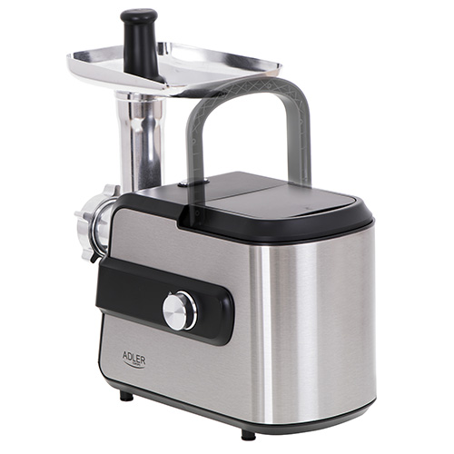 Adler | Meat mincer with a shredder | AD 4813 | Silver/Black | 600 W | Number of speeds 2 | Throughput (kg/min) 1 - Image 6