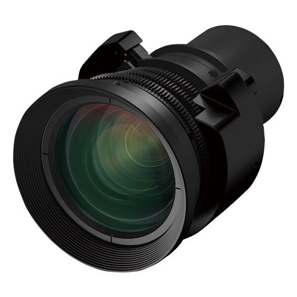 Epson | Lens - ELPLW08 - Wide throw | For 12,000 lumen and higher Epson Pro L projectors, the ELPLW08 offers wide lens shift for remarkable positioning flexibility. Supports screen sizes up to 1000