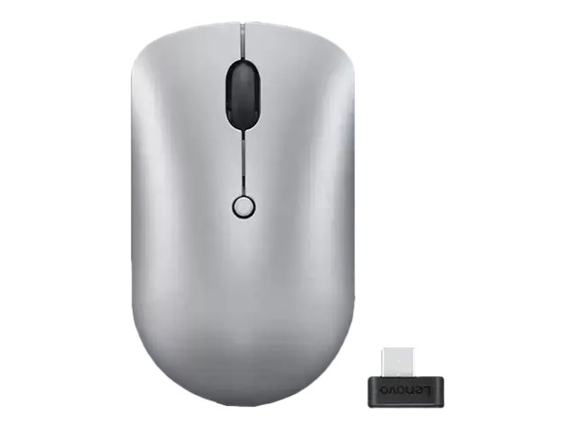 Lenovo | Compact Mouse | 540 | Red optical sensor | Wireless | 2.4 GHz via USB-C | Cloud Grey | 1 year(s)