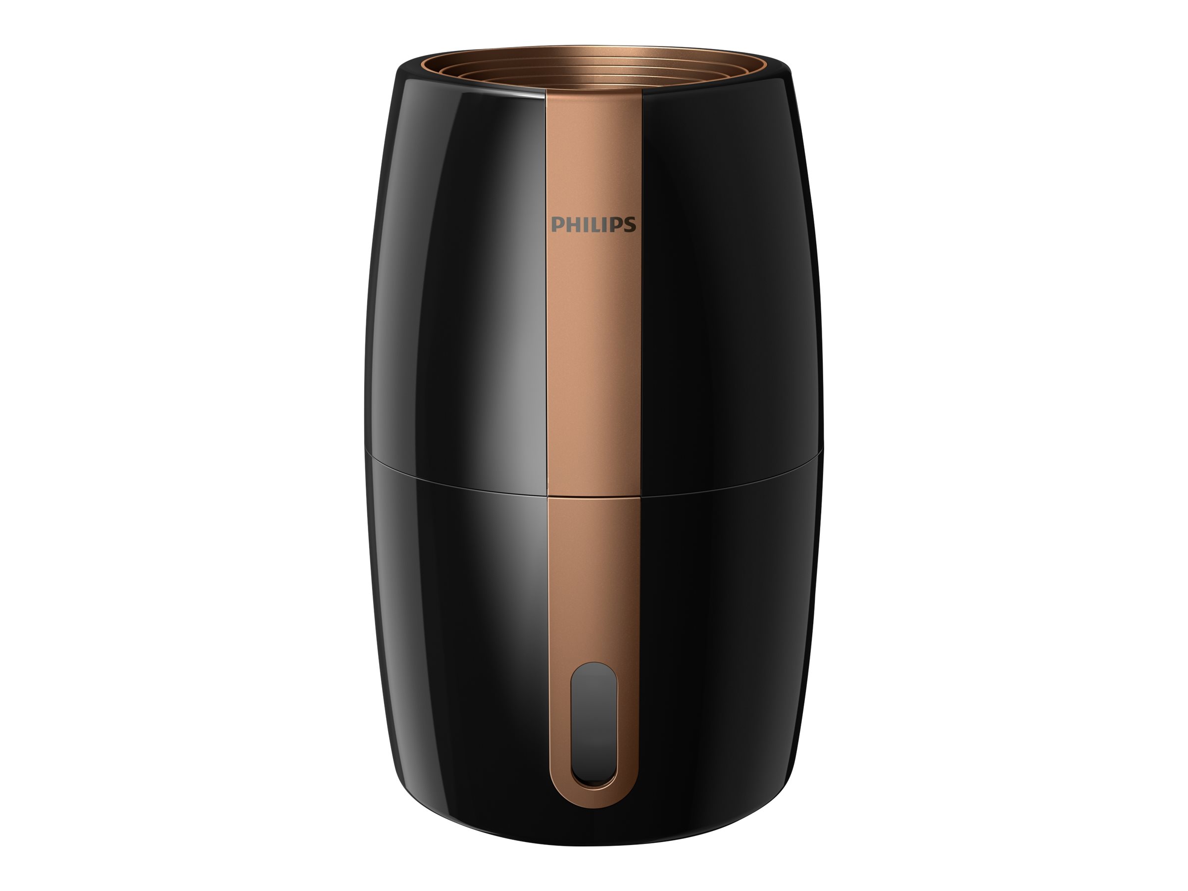 Philips | HU2718/10 | Humidifier | 17 W | Water tank capacity 2 L | Suitable for rooms up to 32 m² | NanoCloud technology | Humidification capacity 200 ml/hr | Black/Copper - Image 4
