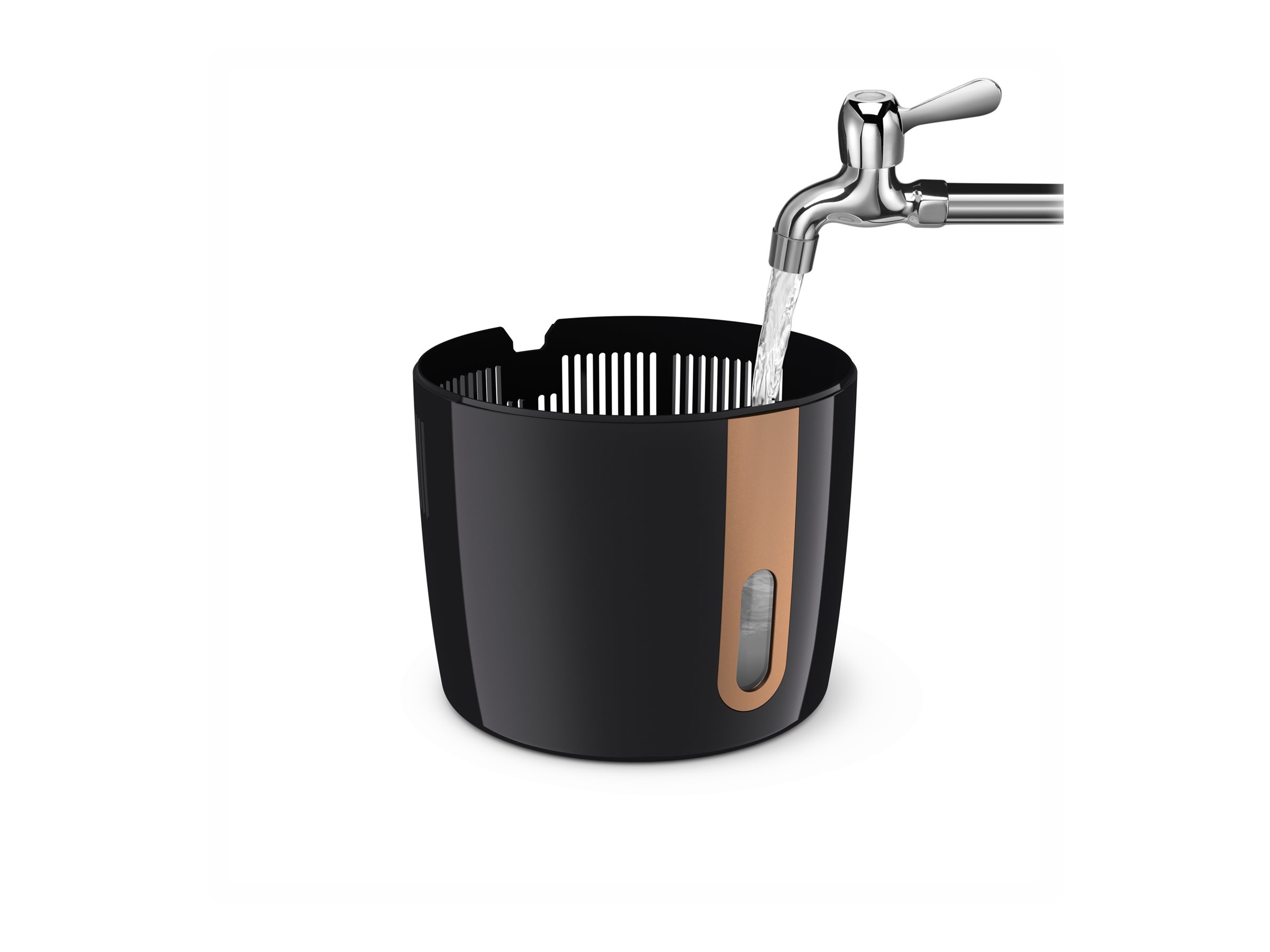 Philips | HU2718/10 | Humidifier | 17 W | Water tank capacity 2 L | Suitable for rooms up to 32 m² | NanoCloud technology | Humidification capacity 200 ml/hr | Black/Copper - Image 13