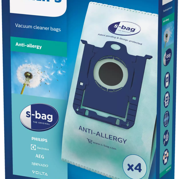 Philips | Vacuum cleaner bags, S-bag | FC8022/04 | 4 pc(s)