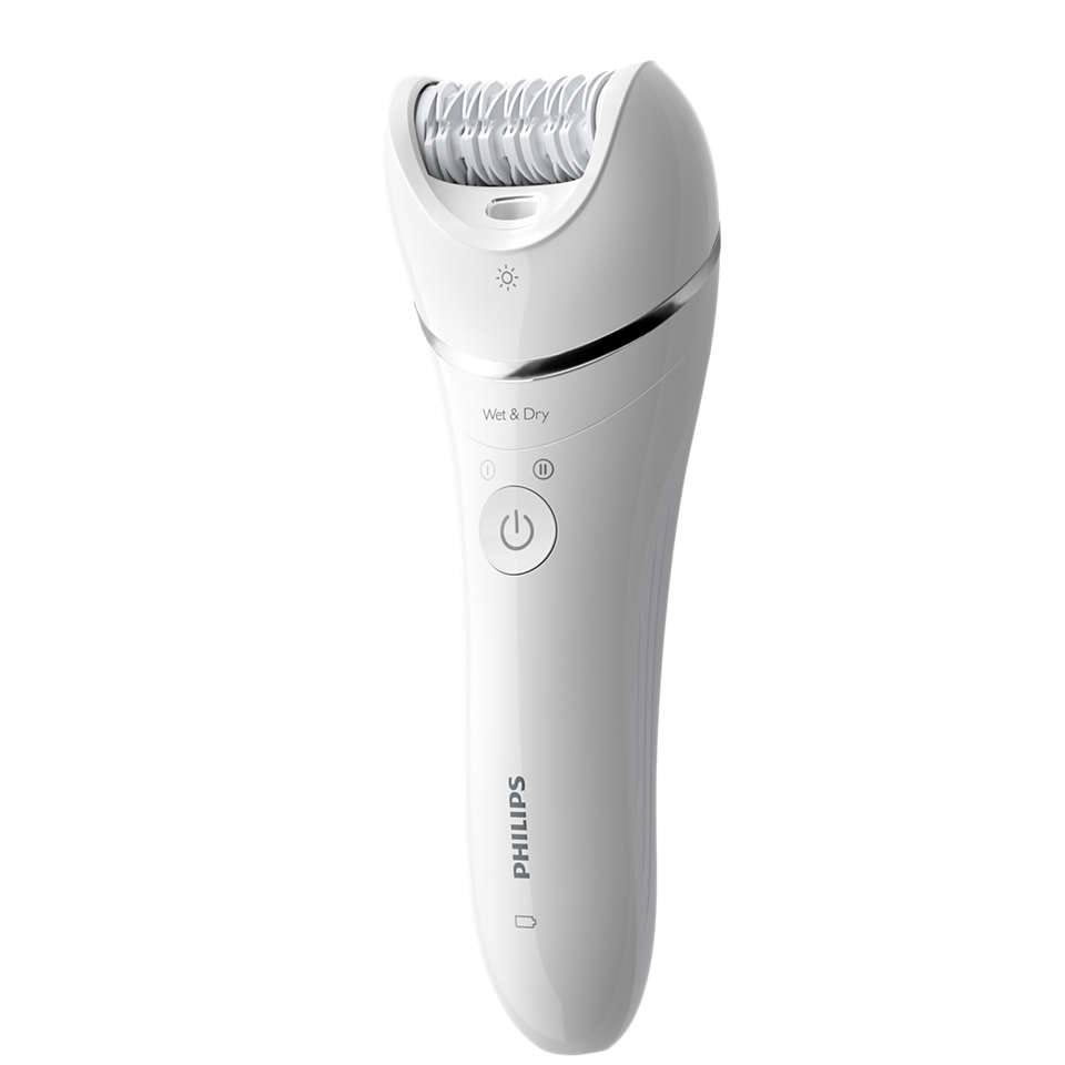 Philips | Epilator | BRE710/00 | Operating time (max) 40 min | Number of power levels N/A | Wet & Dry | White/Pink - Image 5