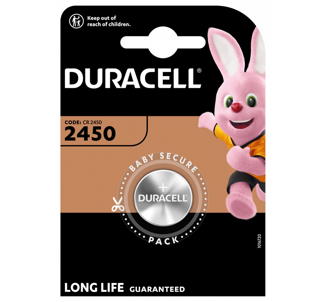 Duracell | Battery | DL2450 BL1 | CR2450 | Lithium | 1 pc(s)