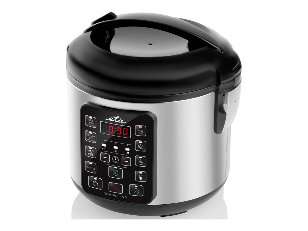 ETA | Rice cooker | ETA413190000 Granellino | 500 W | 1.5 L | Number of programs 9 | Stainless steel/Black - Image 2