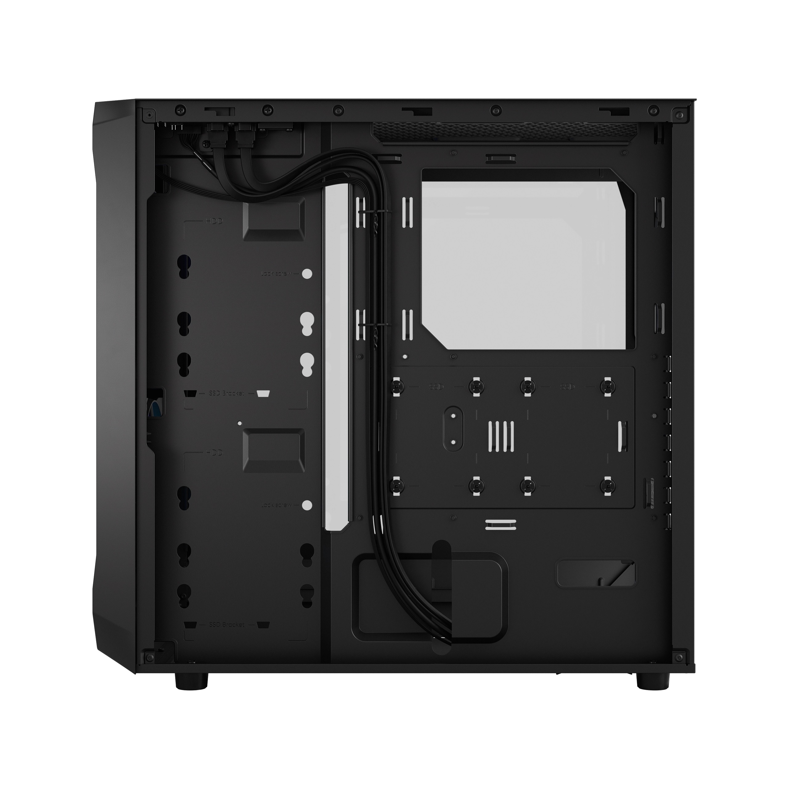 Fractal Design | Focus 2 | Side window | RGB Black TG Clear Tint | Midi Tower | ATX - Image 6