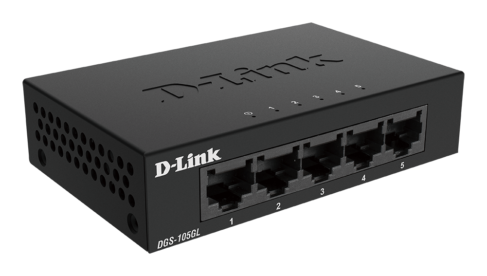 D-Link | Ethernet Switch | DGS-105GL/E | Unmanaged | Desktop | Gigabit Ethernet (copper) ports quantity 5 - Image 4