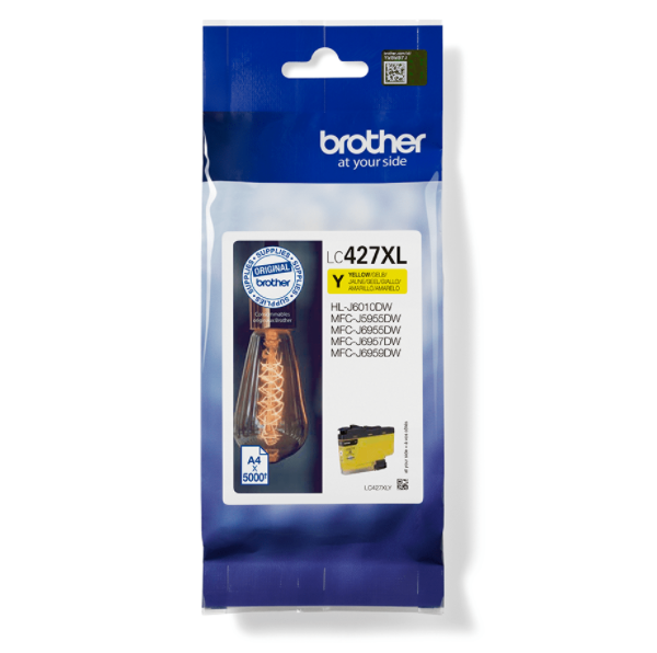Brother LC427XLY | Ink Cartridge | Yellow